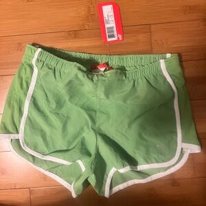 Lime Green Puma Athletic Shorts Size M